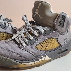 SOLD - Nike Air Jordan 5 Wolf Grey Men Sz 10 2010 Rare Vintage